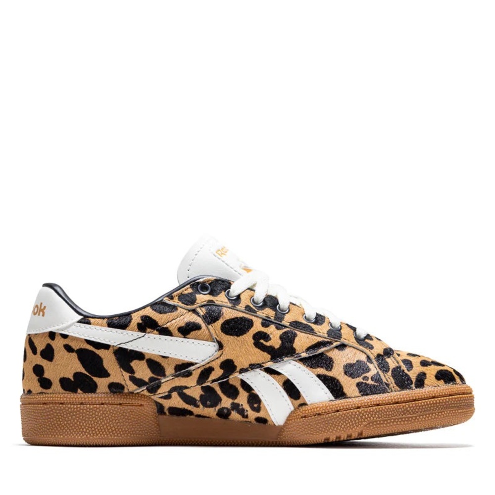 Reebok Animal Print Sneakers with White Accents